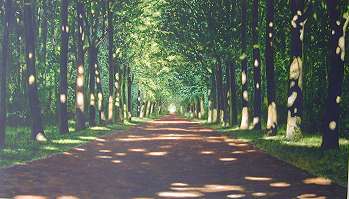 "Brhler Schlosspark  Sptnachmittag"